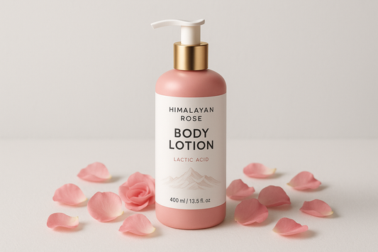 Himalayan Rose Body Lotion with Lactic Acid - 400 ML